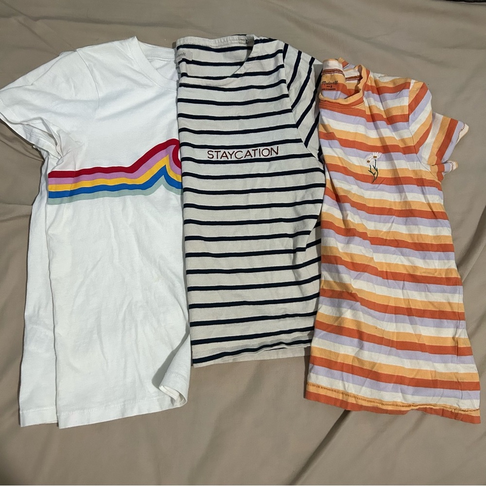 Madewell crop tops